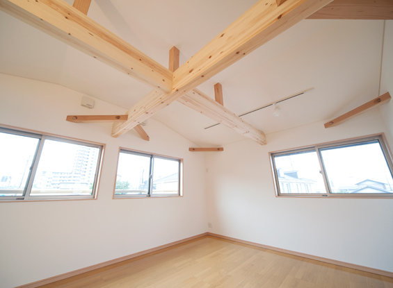 大屋根の家