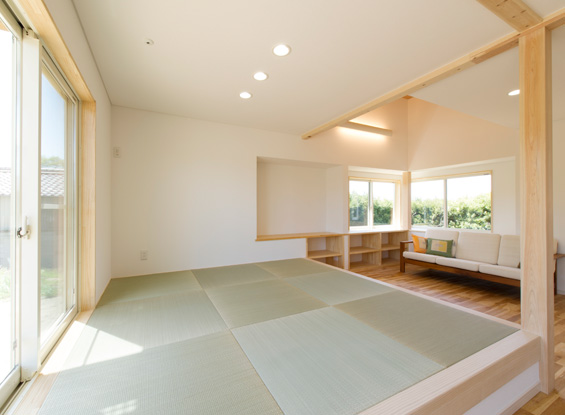 視線が抜ける家
